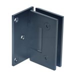 Standard Duty Square Corner Offset Back Plate Shower Hinge