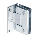 Standard Duty Beveled Edge Offset Back Plate Shower Hinge
