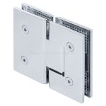 Standard Duty Square Corner  180 Degree Glass to Glass Shower Hinge
