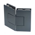 Z-7930    Adjustable Heavy Duty Flat Square Corner 135 Degree Glass to Glass Zero Position