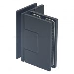 Z-7840   Adjustable Standard Duty Flat Square Corner 90 Degree Glass to Glass  Shower Hinge With Cover