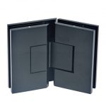 Z-7830   Adjustable Standard Duty Flat Square Corner 135 Degree Glass to Glass  Shower Hinge With Cover