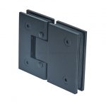 Z-9420   Adjustable Standard Duty Square Corner 180 Degree Glass to Glass Shower Hinge